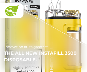 Explore the New Instafill 3500 Disposable Vape Kit: A Breakthrough in Vaping Technology landing soon at juice33