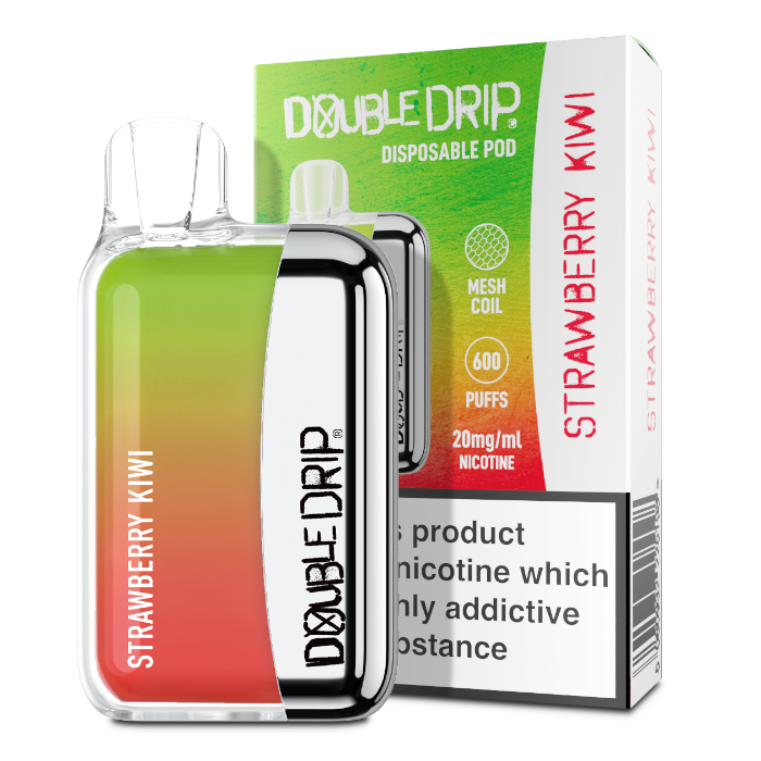 Double Drip Disposable Vape - 600 Puff - 20mg