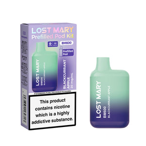 Lost Mary BM600 prefilled pod kit rechargeable vape