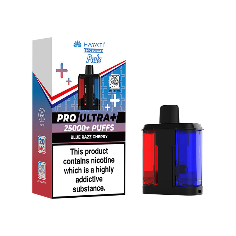 Hayati Pro Ultra+ 25k replacement pod 20mg dual mesh coil