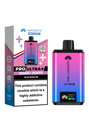 Hayati Pro Ultra Plus 25K prefilled pod kit rechargeable vape