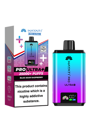 Hayati Pro Ultra Plus 25K prefilled pod kit rechargeable vape