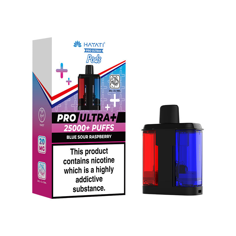 Hayati Pro Ultra+ 25k replacement pod 20mg dual mesh coil