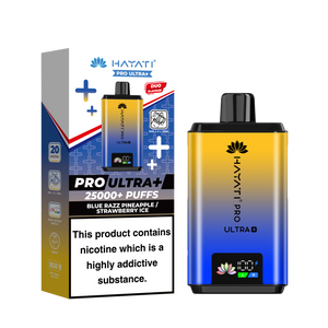 Hayati Pro Ultra Plus 25K prefilled pod kit rechargeable vape