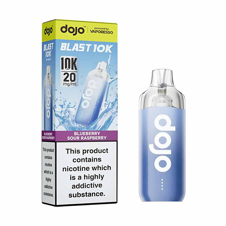 Vaporesso Dojo Blast 10K Prefilled Pod Kit Blueberry Sour Raspberry 20mg