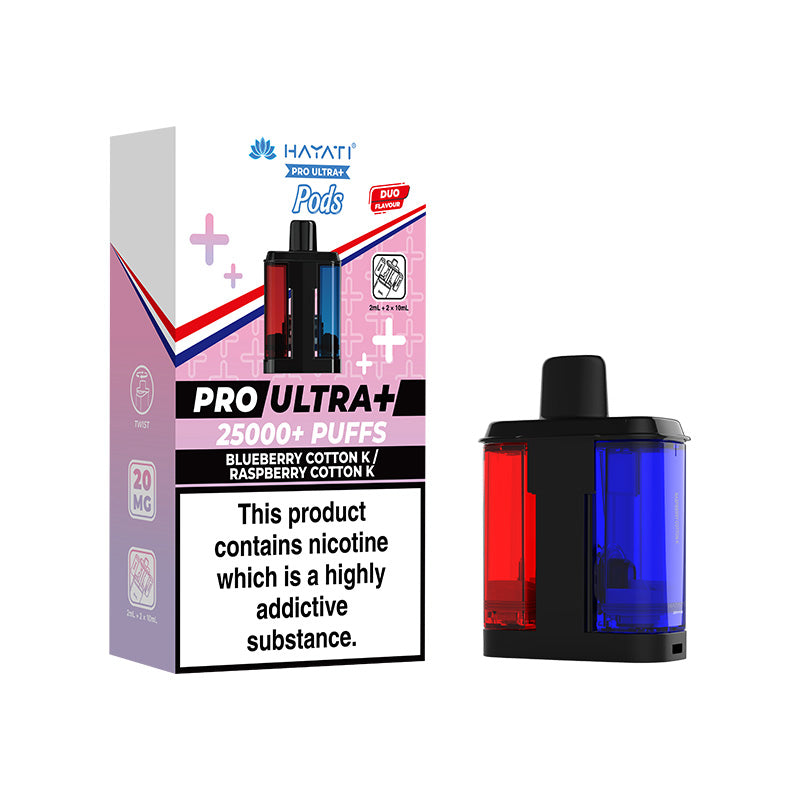 Hayati Pro Ultra+ 25k replacement pod 20mg dual mesh coil