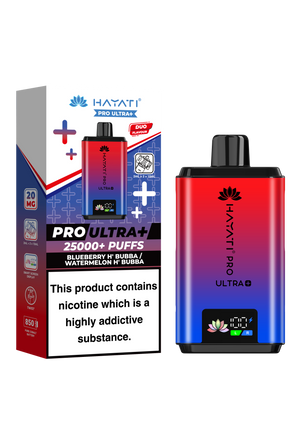 Hayati Pro Ultra Plus 25K prefilled pod kit rechargeable vape