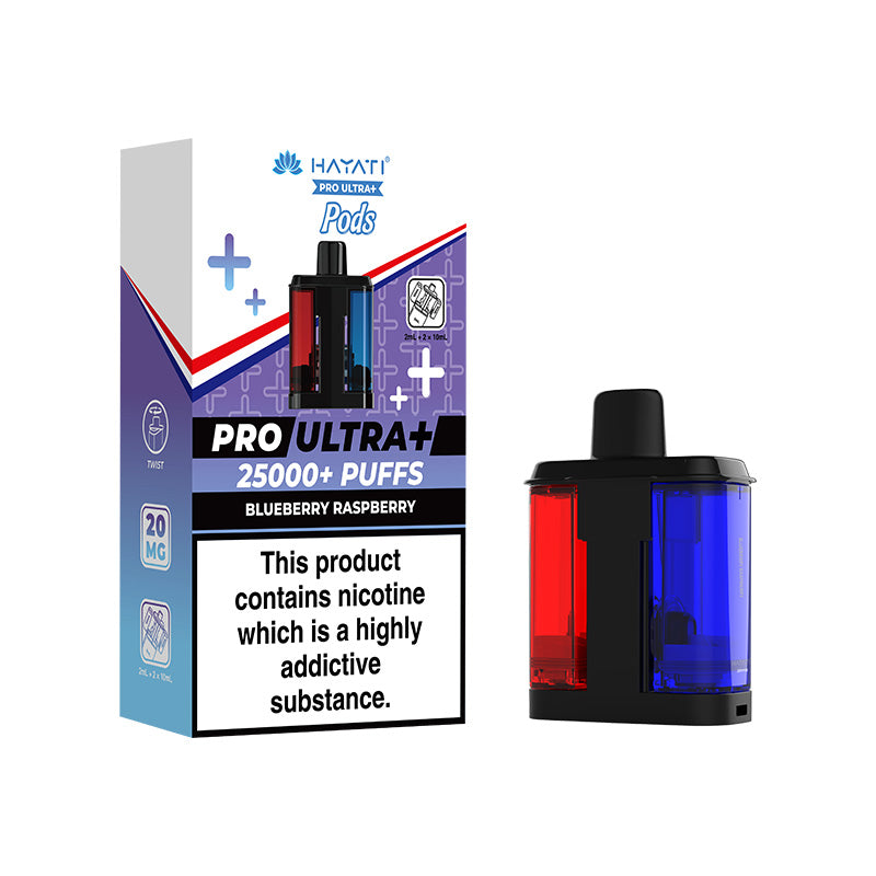 Hayati Pro Ultra+ 25k replacement pod 20mg dual mesh coil