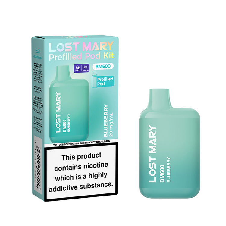 Lost Mary BM600 prefilled pod kit rechargeable vape