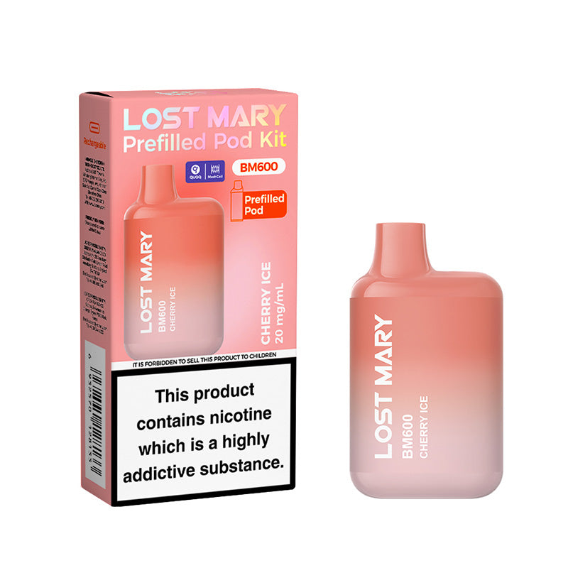 Lost Mary BM600 prefilled pod kit rechargeable vape