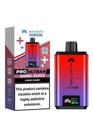 Hayati Pro Ultra Plus 25K prefilled pod kit rechargeable vape