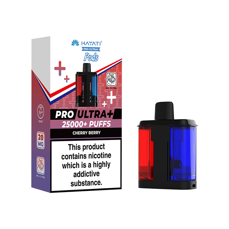 Hayati Pro Ultra+ 25k replacement pod 20mg dual mesh coil