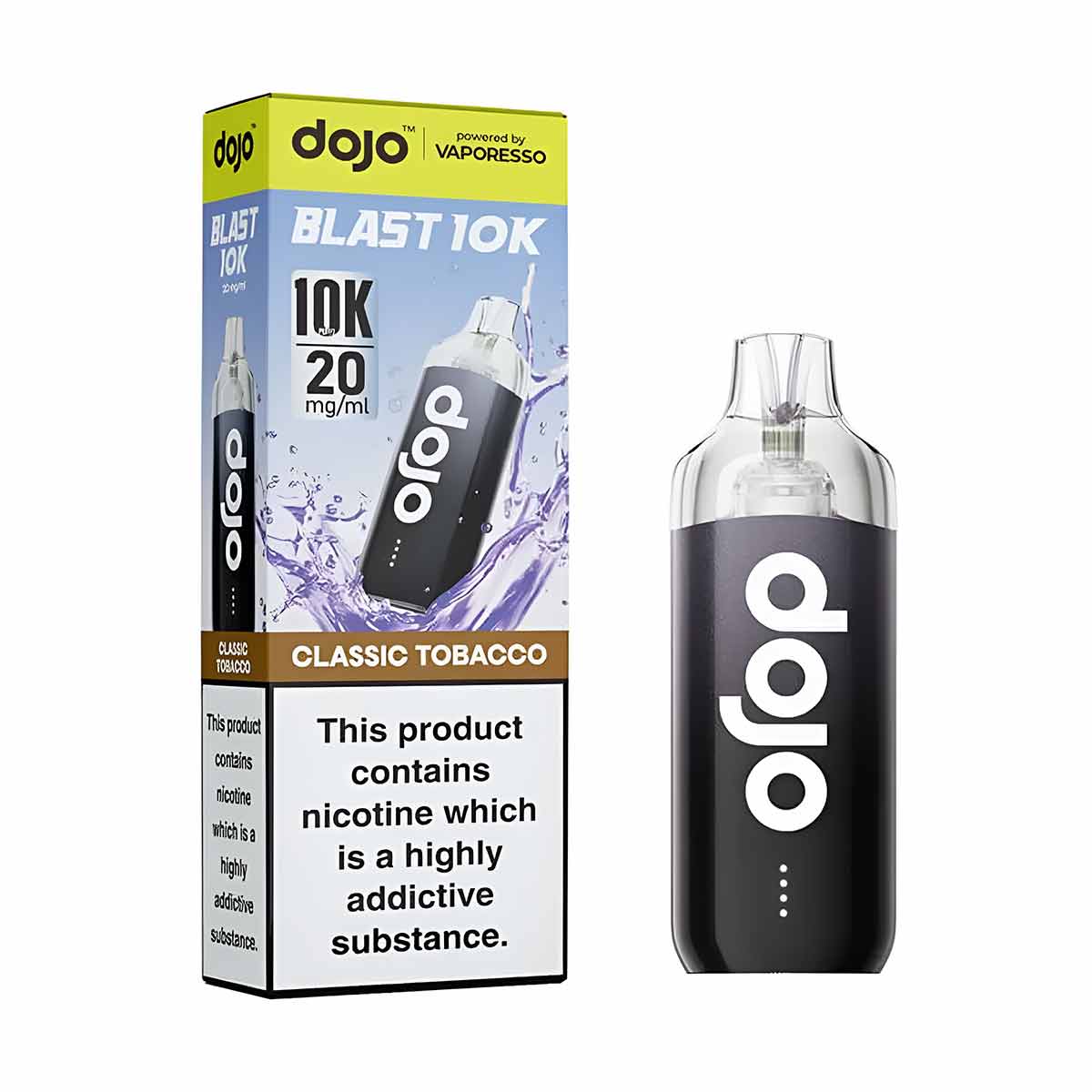 Vaporesso Dojo Blast 10K Prefilled Pod Kit Classic Tobacco 20mg