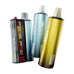 Pyne Pod Click 50K auto-draw vape device with flavour editions