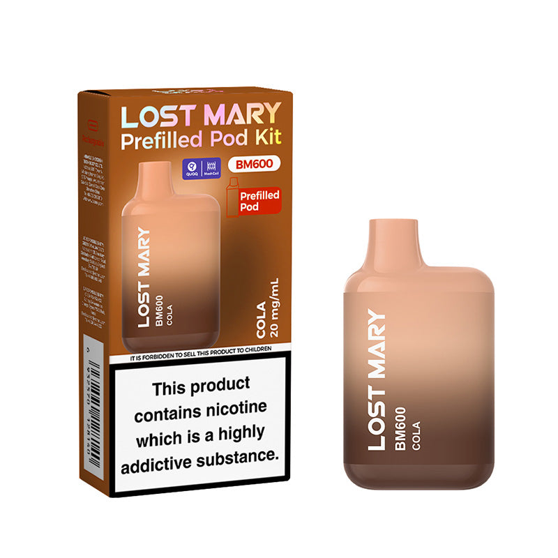Lost Mary BM600 prefilled pod kit rechargeable vape