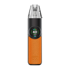 OXVA NeXLIM Pod Kit in Coral Orange with Unitech 2.0 dual-mesh coil