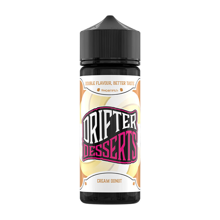 Drifter Desserts 100ml shortfill e-liquid bottle 70/30 VG/PG