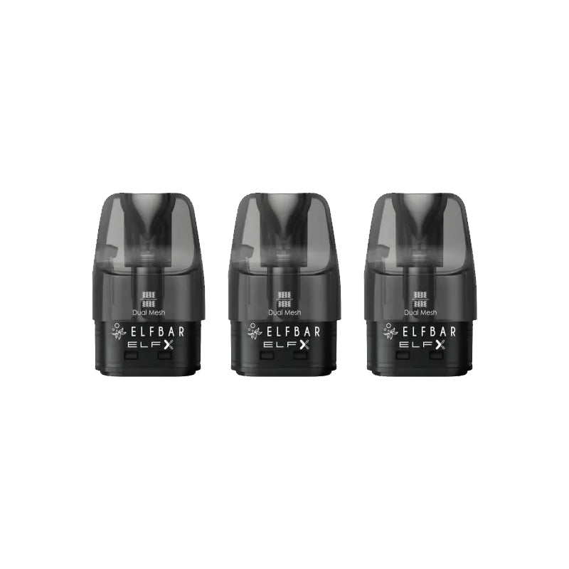 Genuine Elfbar ELFX pods with Prime QUAQ Tech