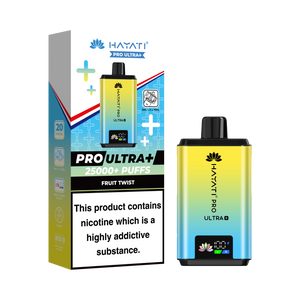 Hayati Pro Ultra Plus 25K prefilled pod kit rechargeable vape