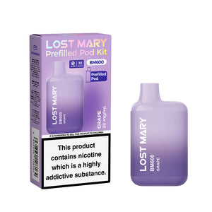 Lost Mary BM600 prefilled pod kit rechargeable vape