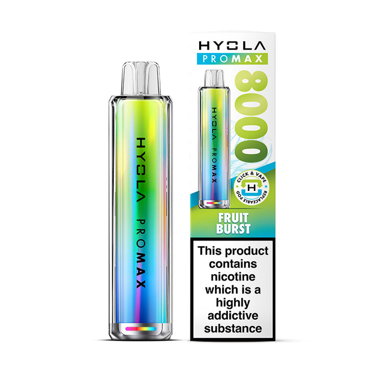 Hyola Pro Max 8000 prefilled rechargeable vape kit