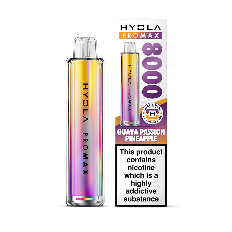 Hyola Pro Max 8000 prefilled rechargeable vape kit