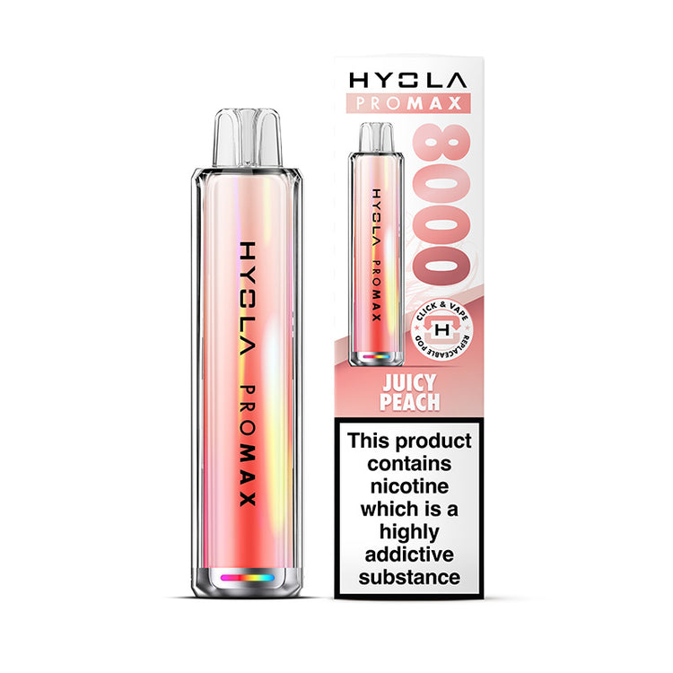 Hyola Pro Max 8000 prefilled rechargeable vape kit