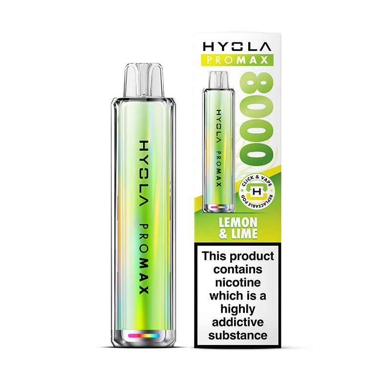 Hyola Pro Max 8000 prefilled rechargeable vape kit