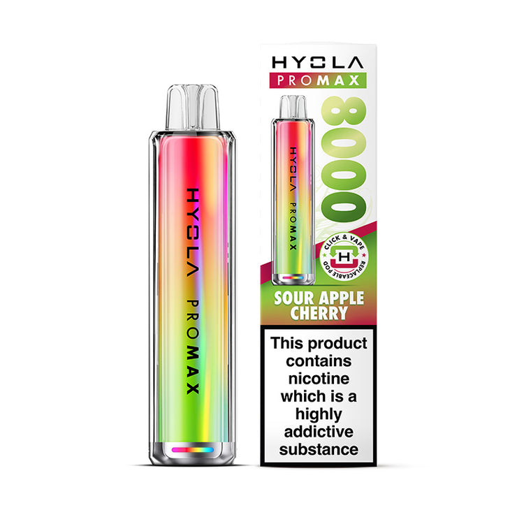 Hyola Pro Max 8000 prefilled rechargeable vape kit