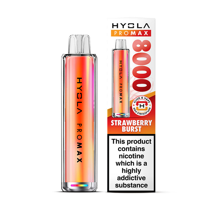 Hyola Pro Max 8000 prefilled rechargeable vape kit