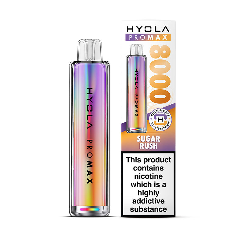 Hyola Pro Max 8000 prefilled rechargeable vape kit