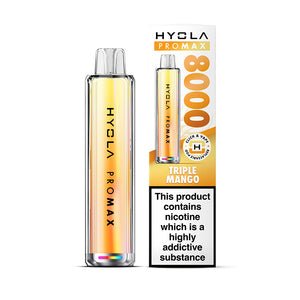 Hyola Pro Max 8000 prefilled rechargeable vape kit