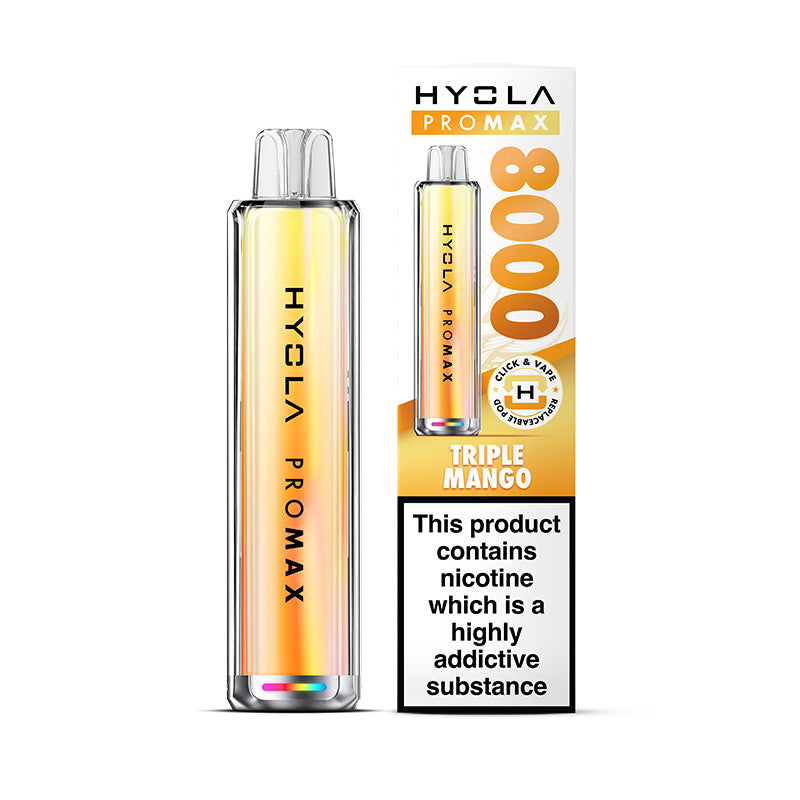 Hyola Pro Max 8000 prefilled rechargeable vape kit