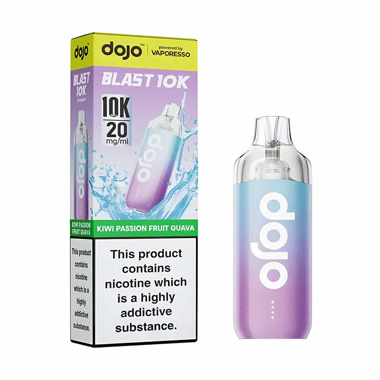 Vaporesso Dojo Blast 10K Prefilled Pod Kit Kiwi Passionfruit Guava 20mg