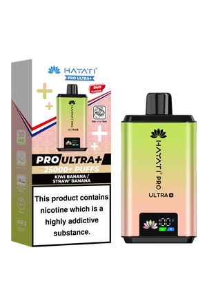 Hayati Pro Ultra Plus 25K prefilled pod kit rechargeable vape