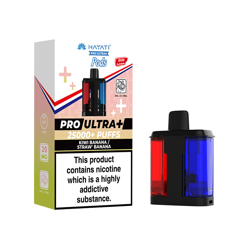 Hayati Pro Ultra+ 25k replacement pod 20mg dual mesh coil