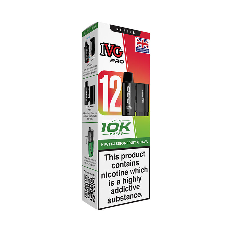 IVG Pro refill pod with 10ml refill container