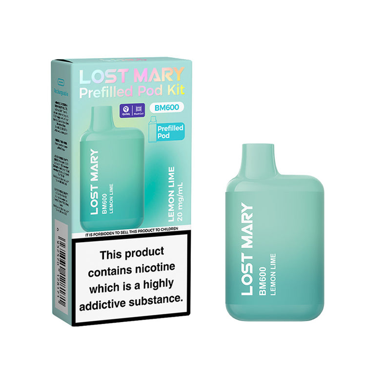 Lost Mary BM600 prefilled pod kit rechargeable vape