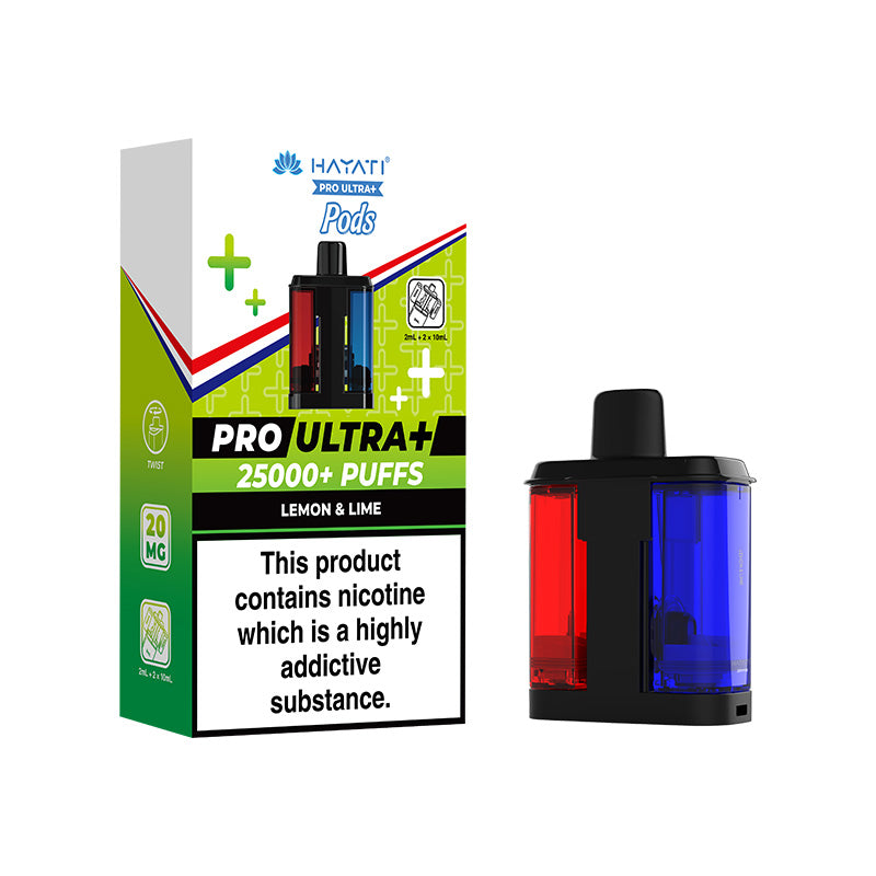 Hayati Pro Ultra+ 25k replacement pod 20mg dual mesh coil