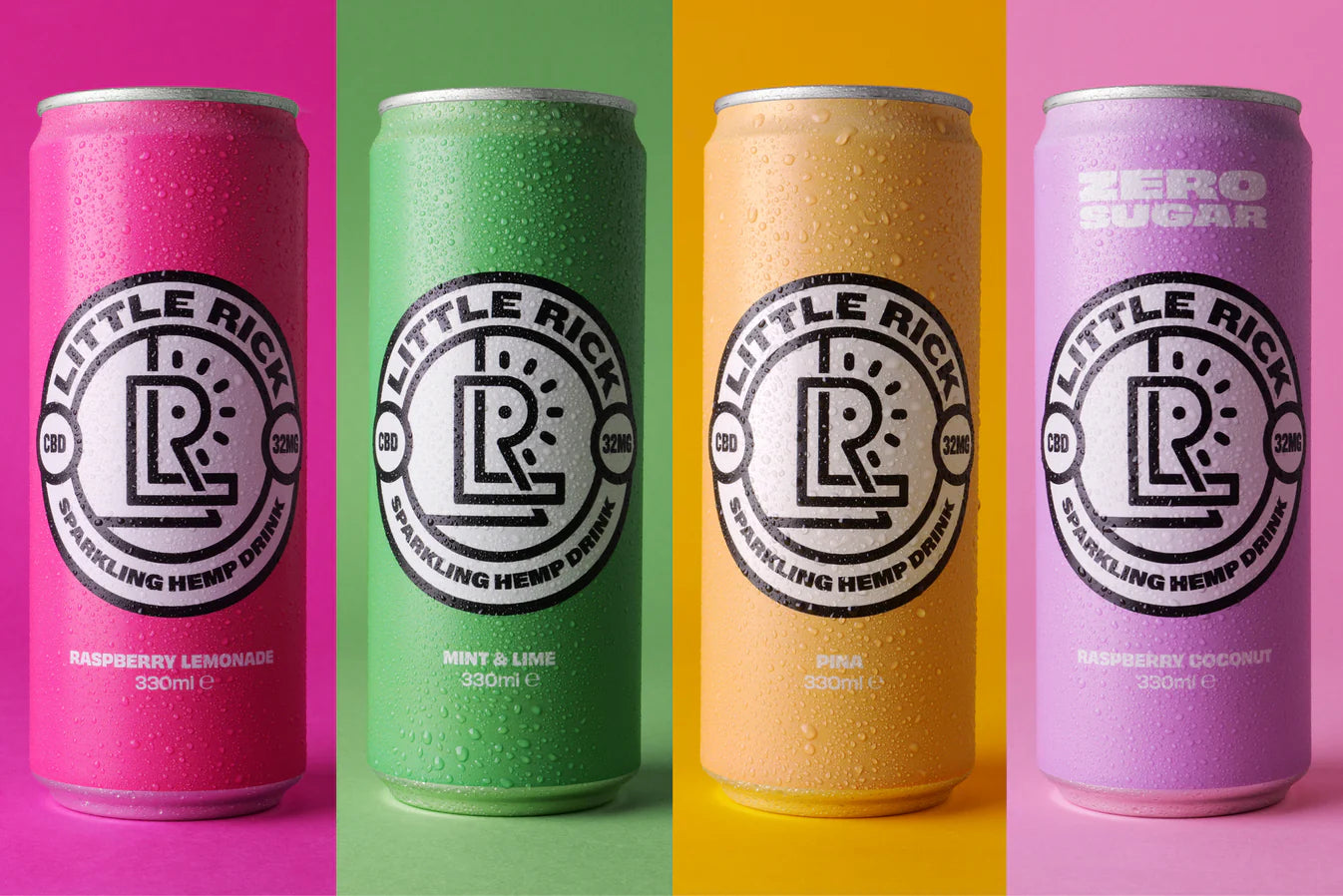 Little Rick 32mg CBD Sparkling 330ml Can