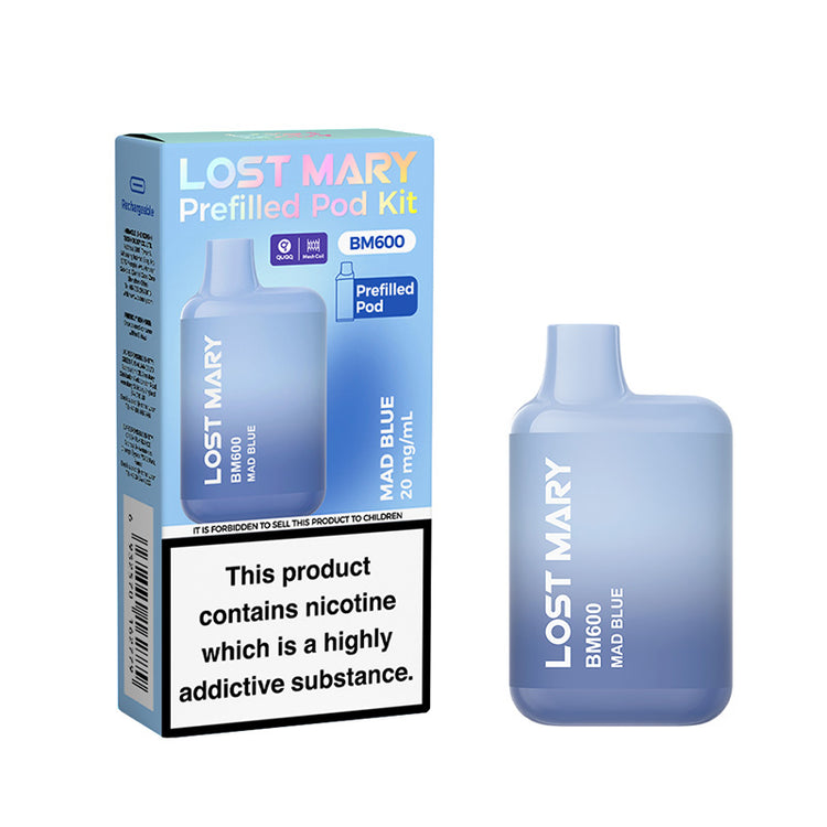 Lost Mary BM600 prefilled pod kit rechargeable vape