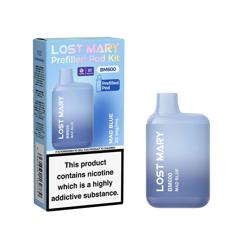Lost Mary BM600 prefilled pod kit rechargeable vape