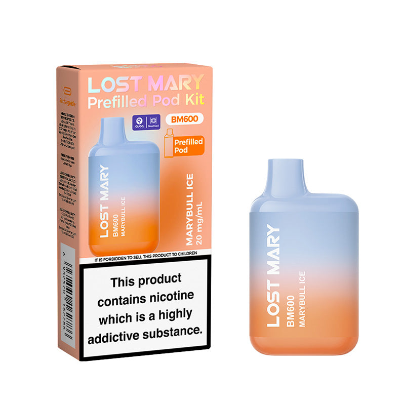 Lost Mary BM600 prefilled pod kit rechargeable vape
