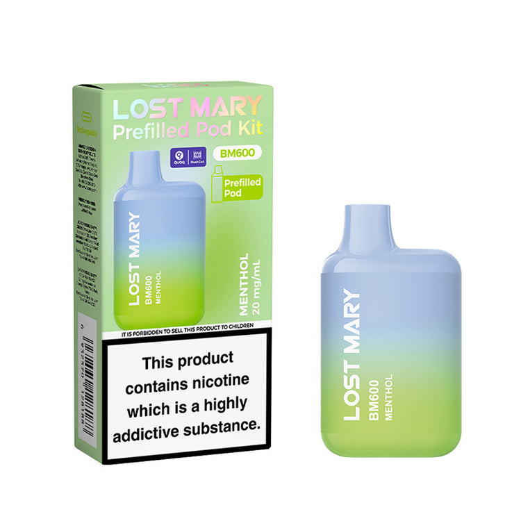 Lost Mary BM600 prefilled pod kit rechargeable vape