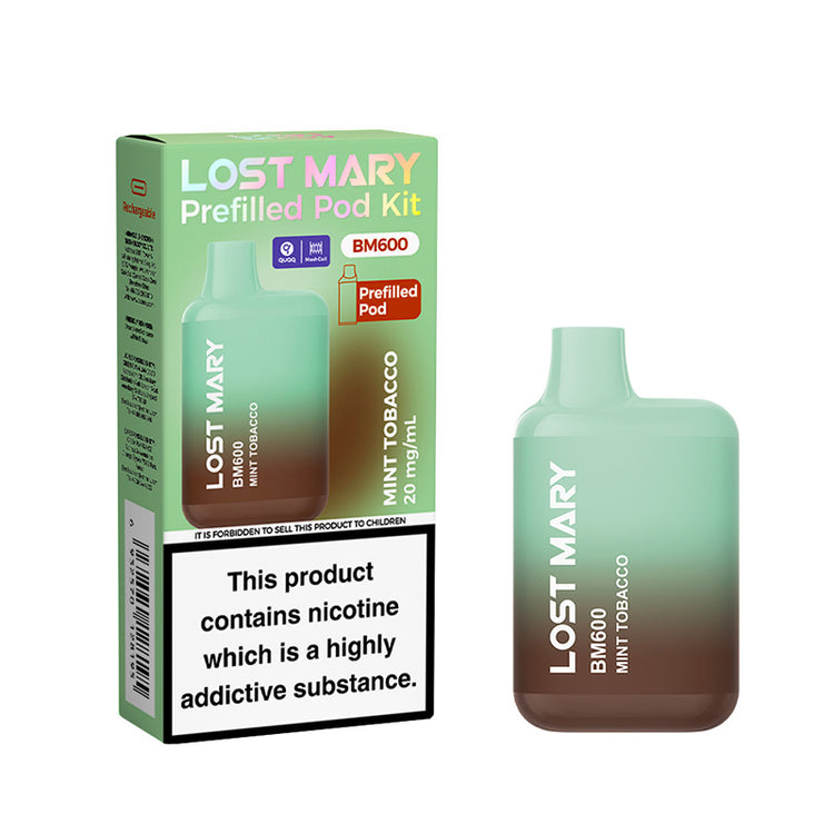 Lost Mary BM600 prefilled pod kit rechargeable vape