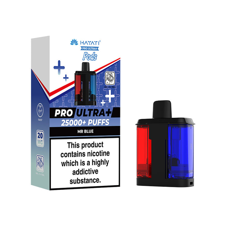 Hayati Pro Ultra+ 25k replacement pod 20mg dual mesh coil