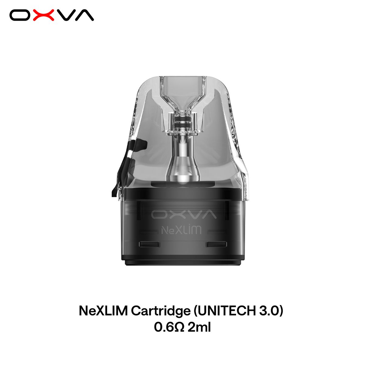 OXVA NeXLIM UNITECH 3.0 replacement cartridge 0.6 ohm dual mesh 2ml