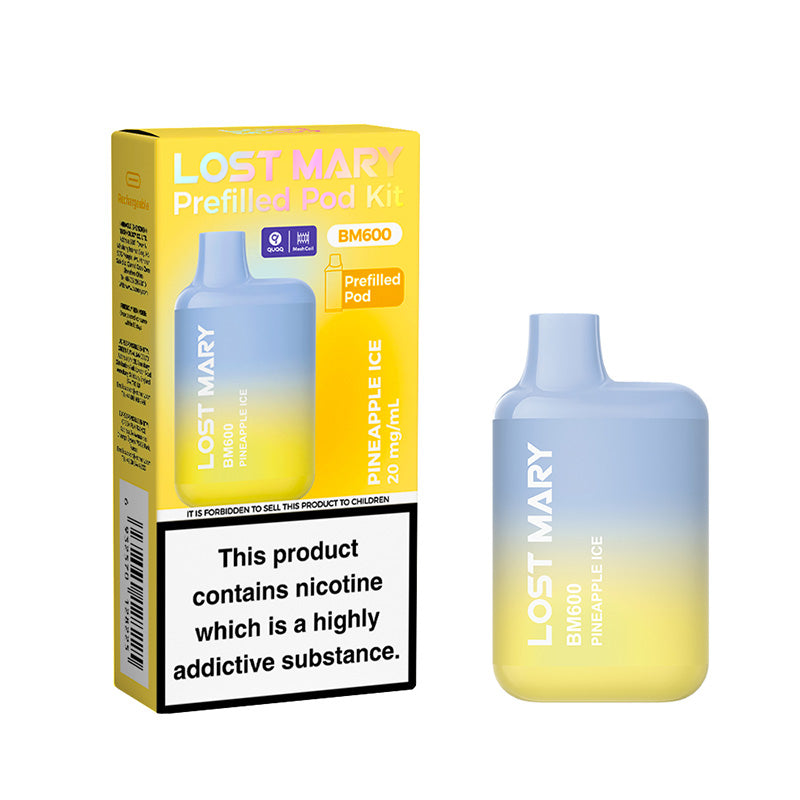 Lost Mary BM600 prefilled pod kit rechargeable vape