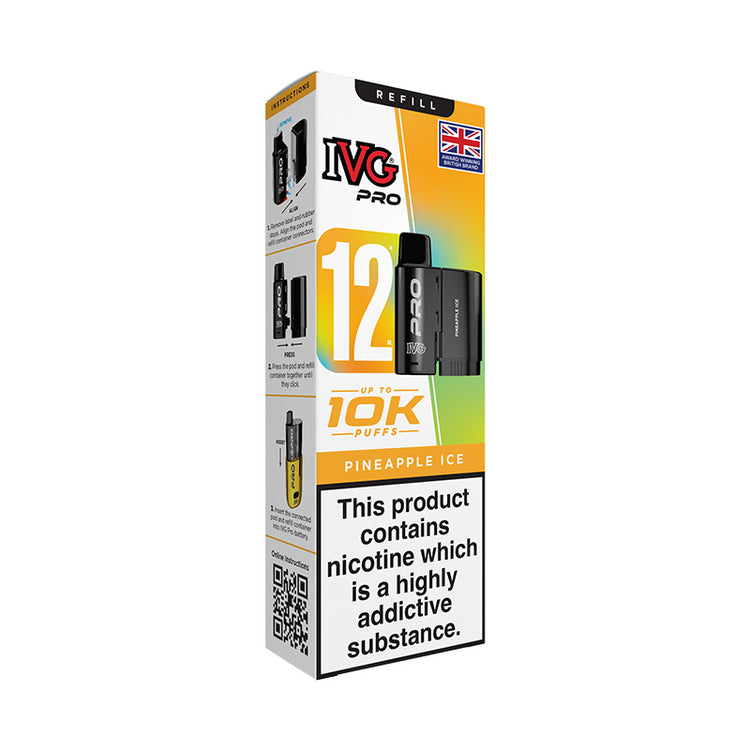 IVG Pro refill pod with 10ml refill container