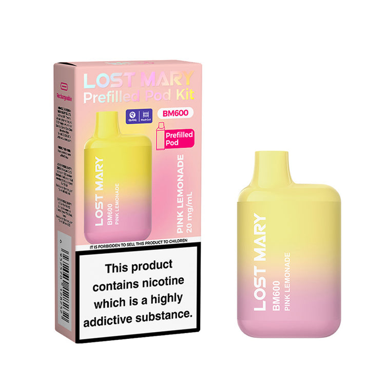 Lost Mary BM600 prefilled pod kit rechargeable vape